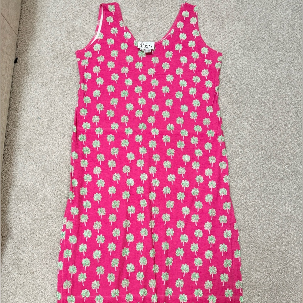 Rare Lilly Pulitzer vintage white label midi dress